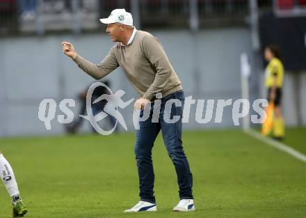 Fussball. Bundesliga. SK Austria Klagenfurt gegen WSG Tirol.  Trainer  Thomas Silberberger  (Tirol). Klagenfurt, am 28.8.2021.
Foto: Kuess
www.qspictures.net
---
pressefotos, pressefotografie, kuess, qs, qspictures, sport, bild, bilder, bilddatenbank