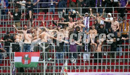 Fussball. Bundesliga. SK Austria Klagenfurt gegen WSG Tirol.   Fans. Klagenfurt, am 28.8.2021.
Foto: Kuess
www.qspictures.net
---
pressefotos, pressefotografie, kuess, qs, qspictures, sport, bild, bilder, bilddatenbank