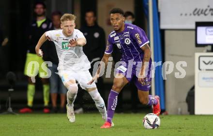 Fussball. Bundesliga. SK Austria Klagenfurt gegen WSG Tirol.  Michael Blauensteiner (Klagenfurt). Klagenfurt, am 28.8.2021.
Foto: Kuess
www.qspictures.net
---
pressefotos, pressefotografie, kuess, qs, qspictures, sport, bild, bilder, bilddatenbank