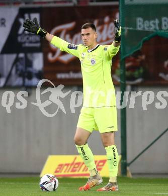 Fussball. Bundesliga. SK Austria Klagenfurt gegen WSG Tirol.  Lennart Moser (Klagenfurt). Klagenfurt, am 28.8.2021.
Foto: Kuess
www.qspictures.net
---
pressefotos, pressefotografie, kuess, qs, qspictures, sport, bild, bilder, bilddatenbank