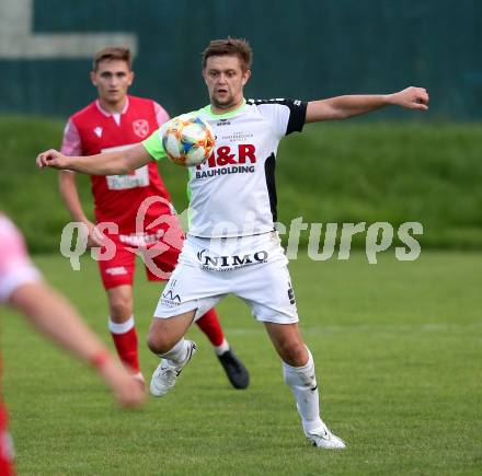 Fussball Kaerntner Liga. St. Andrae/WAC Juniors gegen Feldkirchen.  Martin Hinteregger (Feldkirchen). St. Andrae, am 27.8.2021.
Foto: Kuess
---
pressefotos, pressefotografie, kuess, qs, qspictures, sport, bild, bilder, bilddatenbank
