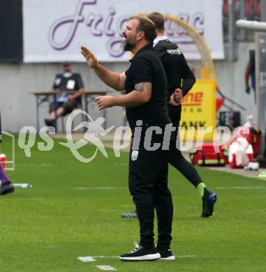 Fussball. Bundesliga. SK Austria Klagenfurt gegen  LASK.  Trainer Andreas Wieland (LASK). Klagenfurt, am 19.9.2021.
Foto: Kuess
www.qspictures.net
---
pressefotos, pressefotografie, kuess, qs, qspictures, sport, bild, bilder, bilddatenbank