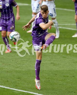 Fussball. Bundesliga. SK Austria Klagenfurt gegen  LASK. Tim Maciejewski  (Klagenfurt). Klagenfurt, am 19.9.2021.
Foto: Kuess
www.qspictures.net
---
pressefotos, pressefotografie, kuess, qs, qspictures, sport, bild, bilder, bilddatenbank