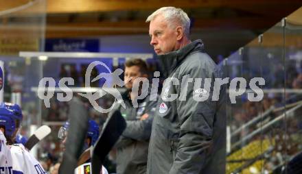 EBEL. Eishockey Bundesliga. VSV gegen HC Pustertal Woelfe.  Trainer Rob Daum, Co-Trainer Marcel Rodman (VSV). Villach, am 24.9.2021.
Foto: Kuess
www.qspictures.net
---
pressefotos, pressefotografie, kuess, qs, qspictures, sport, bild, bilder, bilddatenbank