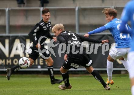 Fussball Testspiel. SK Austria Klagenfurt gegen NK Bravo (SLO).   Thomas Roberts (Klagenfurt). Sportpark Fischl. Klagenfurt, am 8.10.2021.
Foto: Kuess
---
pressefotos, pressefotografie, kuess, qs, qspictures, sport, bild, bilder, bilddatenbank