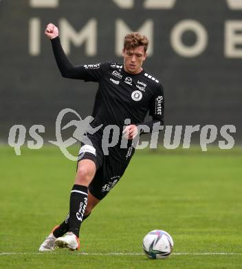 Fussball Testspiel. SK Austria Klagenfurt gegen NK Bravo (SLO).    Herbert Paul (Klagenfurt). Sportpark Fischl. Klagenfurt, am 8.10.2021.
Foto: Kuess
---
pressefotos, pressefotografie, kuess, qs, qspictures, sport, bild, bilder, bilddatenbank