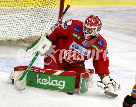 EBEL. Eishockey Bundesliga. KAC gegen	Black Wings Linz. Sebastian Dahm (KAC). Klagenfurt, am 8.10.2021.
Foto: Kuess
www.qspictures.net

---
pressefotos, pressefotografie, kuess, qs, qspictures, sport, bild, bilder, bilddatenbank