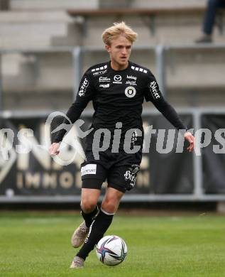 Fussball Testspiel. SK Austria Klagenfurt gegen NK Bravo (SLO).   Thomas Roberts (Klagenfurt). Sportpark Fischl. Klagenfurt, am 8.10.2021.
Foto: Kuess
---
pressefotos, pressefotografie, kuess, qs, qspictures, sport, bild, bilder, bilddatenbank