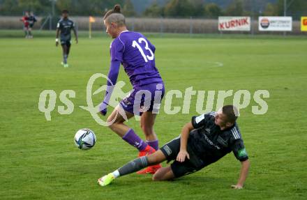 Fussball Testspiel. SK Austria Klagenfurt gegen Union Berlin. Nikolaj Adlwarth (Klagenfurt). Globasnitz, am 11.10.2021.
Foto: Kuess
---
pressefotos, pressefotografie, kuess, qs, qspictures, sport, bild, bilder, bilddatenbank
