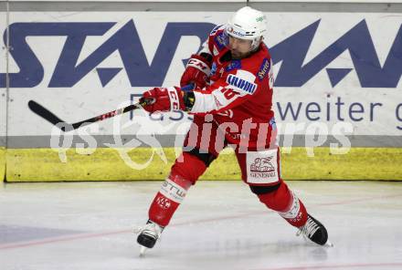 EBEL. Eishockey Bundesliga. KAC gegen	iClinic Bratislava Capitals. Thomas Koch (KAC). Klagenfurt, am 15.10.2021.
Foto: Kuess
www.qspictures.net

---
pressefotos, pressefotografie, kuess, qs, qspictures, sport, bild, bilder, bilddatenbank