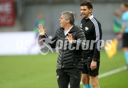 Fussball. Bundesliga. SK Austria Klagenfurt gegen  SK Rapid.  Trainer Dietmar Kuehbauer  (SK Rapid). Klagenfurt, am 16.10.2021.
Foto: Kuess
www.qspictures.net
---
pressefotos, pressefotografie, kuess, qs, qspictures, sport, bild, bilder, bilddatenbank