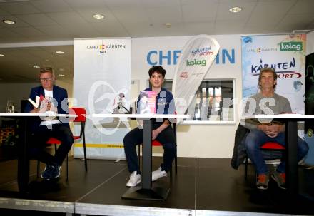 Buchpraesentation Jenny Ertl. Arno Arthofer, Jenny Ertl, Thomas Brandauer. Klagenfurt, 14.10.2021.
Foto: Kuess
www.qspictures.net

---
pressefotos, pressefotografie, kuess, qs, qspictures, sport, bild, bilder, bilddatenbank
