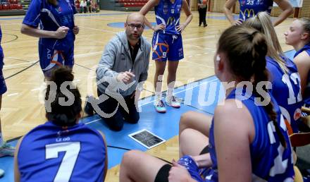 Basketball Damen Superliga 2021/2022. Grunddurchgang 3. Runde.  KOS Celovec Damen gegen DBB LZ OOE.  Trainer Gregor Leitner (DBB LZ OOE). Klagenfurt, am 16.10.2021.
Foto: Kuess
www.qspictures.net
---
pressefotos, pressefotografie, kuess, qs, qspictures, sport, bild, bilder, bilddatenbank