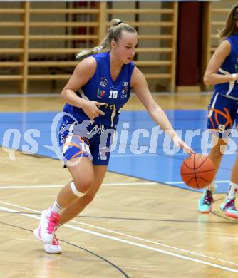 Basketball Damen Superliga 2021/2022. Grunddurchgang 3. Runde.  KOS Celovec Damen gegen DBB LZ OOE.  Sonja Andjelkovic (DBB LZ OOE). Klagenfurt, am 16.10.2021.
Foto: Kuess
www.qspictures.net
---
pressefotos, pressefotografie, kuess, qs, qspictures, sport, bild, bilder, bilddatenbank
