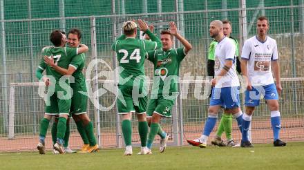 Fussball. Unterliga West. Landskron gegen Sachsenburg.  Torjubel Julian Brandstaetter, Philipp Ronacher, Philipp Gatti, Nemanja Lukic, Daniel Arneitz  (Landskron). Landskron, 16.10.2016.
Foto: Kuess
---
pressefotos, pressefotografie, kuess, qs, qspictures, sport, bild, bilder, bilddatenbank