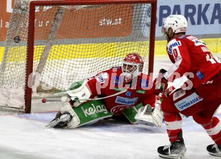 EBEL. Eishockey Bundesliga. KAC gegen	HCB Suedtirol Alperia. Sebastian Dahm,  (KAC). Klagenfurt, am 22.10.2021.
Foto: Kuess
www.qspictures.net

---
pressefotos, pressefotografie, kuess, qs, qspictures, sport, bild, bilder, bilddatenbank