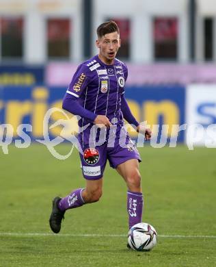 Fussball. Bundesliga. RZ Pellets WAC gegen SK Austria Klagenfurt. Till Schumacher  (Klagenfurt). Wolfsberg, am 23.10.2021.
Foto: Kuess
www.qspictures.net

---
pressefotos, pressefotografie, kuess, qs, qspictures, sport, bild, bilder, bilddatenbank