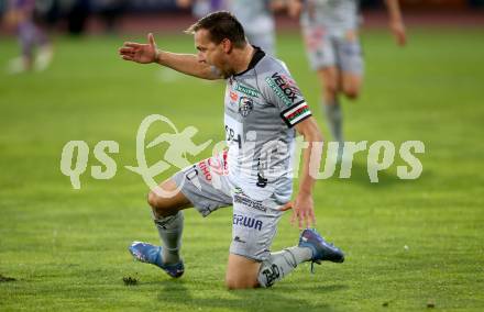 Fussball. Bundesliga. RZ Pellets WAC gegen SK Austria Klagenfurt. Torjubel  Michael Liendl (WAC). Wolfsberg, am 23.10.2021.
Foto: Kuess
www.qspictures.net

---
pressefotos, pressefotografie, kuess, qs, qspictures, sport, bild, bilder, bilddatenbank