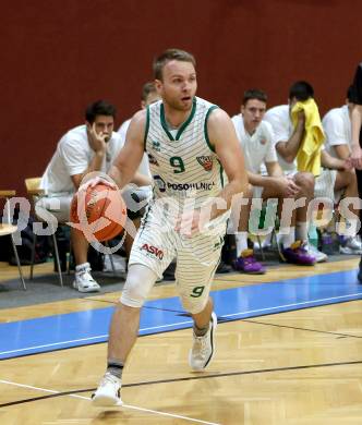 Basketball Austria Cup 2021/22.  KOS Celovec gegen  Vienna D.C. Timberwolves. Tim Huber (KOS). Klagenfurt, am 24.10.2021.
Foto: Kuess
www.qspictures.net
---
pressefotos, pressefotografie, kuess, qs, qspictures, sport, bild, bilder, bilddatenbank