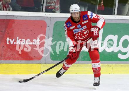 EBEL. Eishockey Bundesliga. KAC gegen	HC TWK Innsbruck. Paul Postma (KAC). Klagenfurt, am 29.10.2021.
Foto: Kuess
www.qspictures.net

---
pressefotos, pressefotografie, kuess, qs, qspictures, sport, bild, bilder, bilddatenbank