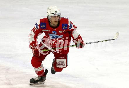 EBEL. Eishockey Bundesliga. KAC gegen  EC Red Bull Salzburg. Maximilian Theirich (KAC). Klagenfurt, am 7.11.2021.
Foto: Kuess
www.qspictures.net

---
pressefotos, pressefotografie, kuess, qs, qspictures, sport, bild, bilder, bilddatenbank