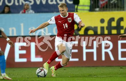 Fussball. FIFA. WM Qualifikationsspiel. European Qualifiers. Oesterreich gegen Israel. Marco Gruell  (Oesterreich). Klagenfurt, Woerthersee Stadion, 12.11.2021.
Foto: Kuess
www.qspictures.net
---
pressefotos, pressefotografie, kuess, qs, qspictures, sport, bild, bilder, bilddatenbank
