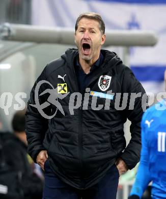 Fussball. FIFA. WM Qualifikationsspiel. European Qualifiers. Oesterreich gegen Israel.  Trainer Franco Foda (Oesterreich). Klagenfurt, Woerthersee Stadion, 12.11.2021.
Foto: Kuess
www.qspictures.net
---
pressefotos, pressefotografie, kuess, qs, qspictures, sport, bild, bilder, bilddatenbank