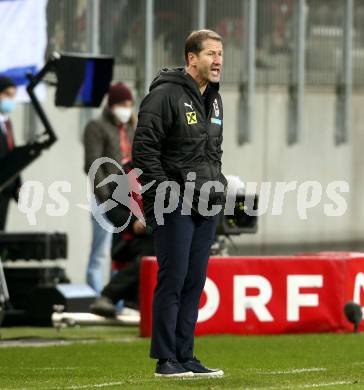 Fussball. FIFA. WM Qualifikationsspiel. European Qualifiers. Oesterreich gegen Israel.  Trainer Franco Foda (Oesterreich). Klagenfurt, Woerthersee Stadion, 12.11.2021.
Foto: Kuess
www.qspictures.net
---
pressefotos, pressefotografie, kuess, qs, qspictures, sport, bild, bilder, bilddatenbank