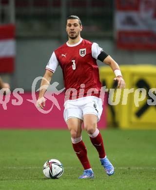 Fussball. FIFA. WM Qualifikationsspiel. European Qualifiers. Oesterreich gegen Moldawien.  Aleksandar Dragovic (Oesterreich). Klagenfurt, Woerthersee Stadion, 15.11.2021.
Foto: Kuess
www.qspictures.net
---
pressefotos, pressefotografie, kuess, qs, qspictures, sport, bild, bilder, bilddatenbank