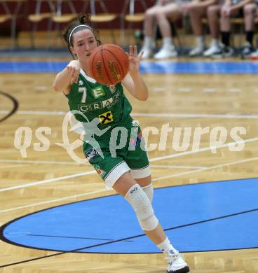Basketball Damen Superliga 2021/2022. Grunddurchgang 5. Runde.  KOS Celovec Damen gegen UBI Graz.  Simone Schwarzinger (Graz). Klagenfurt, am 20.11.2021.
Foto: Kuess
www.qspictures.net
---
pressefotos, pressefotografie, kuess, qs, qspictures, sport, bild, bilder, bilddatenbank