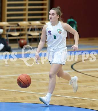 Basketball Damen Superliga 2021/2022. Grunddurchgang 5. Runde.  KOS Celovec Damen gegen UBI Graz.  Monika Ristic (KOS). Klagenfurt, am 20.11.2021.
Foto: Kuess
www.qspictures.net
---
pressefotos, pressefotografie, kuess, qs, qspictures, sport, bild, bilder, bilddatenbank