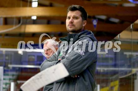 EBEL. Eishockey Bundesliga. VSV gegen spusu Vienna Capitals.  Co-Trainer Marcel Rodman (VSV). Villach, am 26.11.2021.
Foto: Kuess
www.qspictures.net
---
pressefotos, pressefotografie, kuess, qs, qspictures, sport, bild, bilder, bilddatenbank