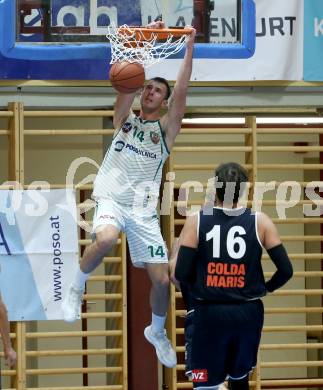Basketball Zweite Liga 2021/2022. Grunddurchgang 9. Runde.  KOS Celovec gegen BBC Nord Dragonz. Marko Gutalj (KOS). Klagenfurt, am 11.12.2021.
Foto: Kuess
www.qspictures.net
---
pressefotos, pressefotografie, kuess, qs, qspictures, sport, bild, bilder, bilddatenbank