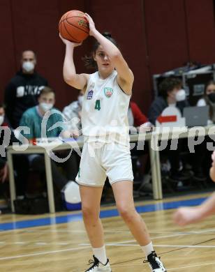 Basketball Damen Superliga 2021/2022. Grunddurchgang 7. Runde.  KOS Celovec Damen gegen  Vienna United.  Sasa Tomazic (KOS). Klagenfurt, am 11.12.2021.
Foto: Kuess
www.qspictures.net
---
pressefotos, pressefotografie, kuess, qs, qspictures, sport, bild, bilder, bilddatenbank