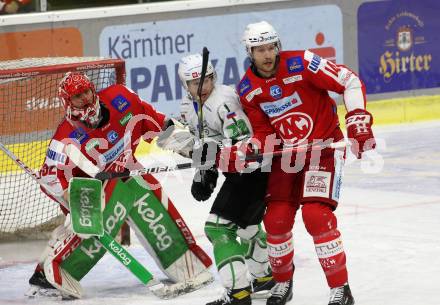EBEL. Eishockey Bundesliga. KAC gegen	HK SZ Olimpija. Paul Postma, Sebastian Dahm,  (KAC), S Guillaume Leclerc  (Olimpija). Klagenfurt, am 17.12.2021.
Foto: Kuess
www.qspictures.net

---
pressefotos, pressefotografie, kuess, qs, qspictures, sport, bild, bilder, bilddatenbank