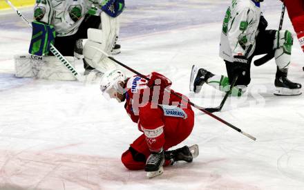 EBEL. Eishockey Bundesliga. KAC gegen	HK SZ Olimpija. Torjubel Manuel Ganahl (KAC). Klagenfurt, am 17.12.2021.
Foto: Kuess
www.qspictures.net

---
pressefotos, pressefotografie, kuess, qs, qspictures, sport, bild, bilder, bilddatenbank