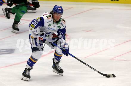 EBEL. Eishockey Bundesliga. VSV gegen HK SZ Olimpija.  Joel Broda (VSV). Villach, am 19.12.2021.
Foto: Kuess
www.qspictures.net
---
pressefotos, pressefotografie, kuess, qs, qspictures, sport, bild, bilder, bilddatenbank