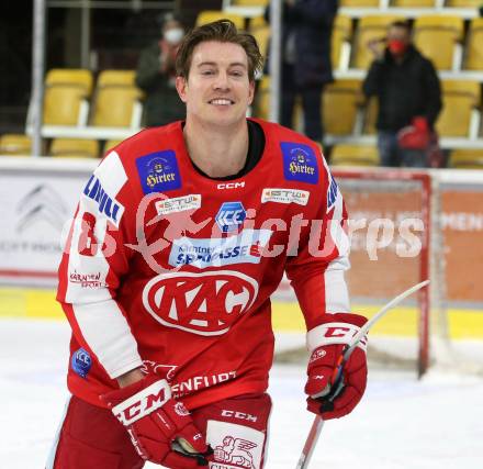 EBEL. Eishockey Bundesliga. KAC gegen	VSV. Nicholas Eric Petersen (KAC). Klagenfurt, am 26.12.2021.
Foto: Kuess
www.qspictures.net

---
pressefotos, pressefotografie, kuess, qs, qspictures, sport, bild, bilder, bilddatenbank