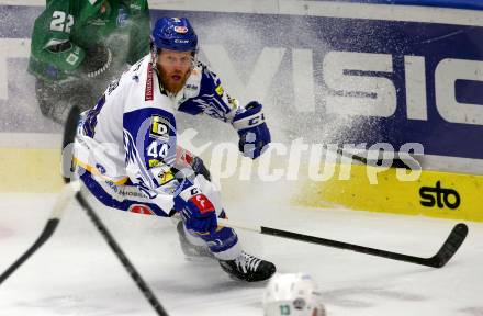 EBEL. Eishockey Bundesliga. VSV gegen HK SZ Olimpija.  Jamie Fraser (VSV). Villach, am 28.12.2021.
Foto: Kuess
www.qspictures.net
---
pressefotos, pressefotografie, kuess, qs, qspictures, sport, bild, bilder, bilddatenbank