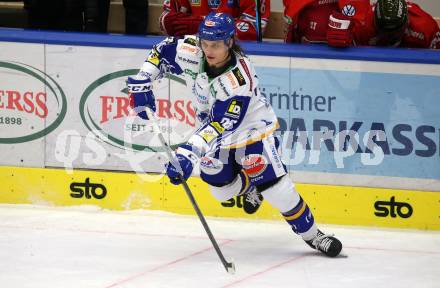 EBEL. Eishockey Bundesliga. VSV gegen HCB Suedtirol Alperia.  Anton Karlsson (VSV). Villach, am 30.12.2021.
Foto: Kuess
www.qspictures.net
---
pressefotos, pressefotografie, kuess, qs, qspictures, sport, bild, bilder, bilddatenbank