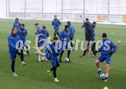 Fussball. Bundesliga. Austria Klagenfurt. Training.  . Moosburg, 3.1.2022.
Foto: Kuess
---
pressefotos, pressefotografie, kuess, qs, qspictures, sport, bild, bilder, bilddatenbank