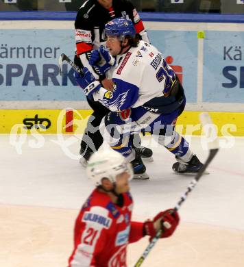 EBEL. Eishockey Bundesliga. VSV gegen KAC. Torjubel Joel Broda  (VSV). Villach, am 4.1.2022.
Foto: Kuess
www.qspictures.net
---
pressefotos, pressefotografie, kuess, qs, qspictures, sport, bild, bilder, bilddatenbank