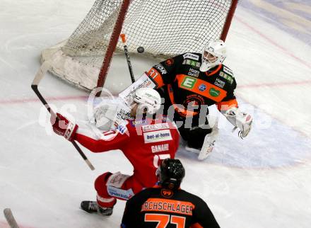 EBEL. Eishockey Bundesliga. KAC gegen	Moser Medical Graz99ers. Torjubel Manuel Ganahl (KAC). Klagenfurt, am 6.1.2022.
Foto: Kuess
www.qspictures.net

---
pressefotos, pressefotografie, kuess, qs, qspictures, sport, bild, bilder, bilddatenbank