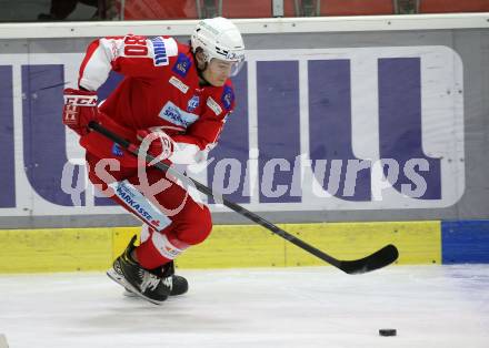 EBEL. Eishockey Bundesliga. KAC gegen	Moser Medical Graz99ers. Nikolaus Kraus (KAC). Klagenfurt, am 6.1.2022.
Foto: Kuess
www.qspictures.net

---
pressefotos, pressefotografie, kuess, qs, qspictures, sport, bild, bilder, bilddatenbank