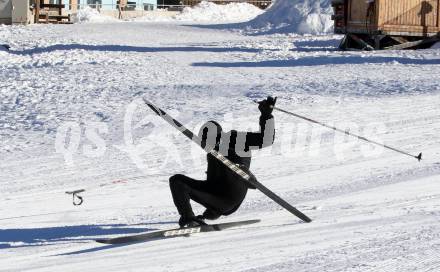 Fussball Bundesliga. Trainingslager Austria Klagenfurt. Langlaufen. Gloire Amanda . Bad Kleinkirchheim, am 12.1.2022.
Foto: Kuess
www.qspictures.net

---
pressefotos, pressefotografie, kuess, qs, qspictures, sport, bild, bilder, bilddatenbank