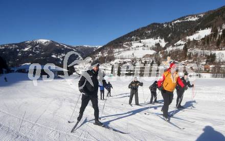 Fussball Bundesliga. Trainingslager Austria Klagenfurt. Langlaufen.  Rajko Rep. Bad Kleinkirchheim, am 12.1.2022.
Foto: Kuess
www.qspictures.net

---
pressefotos, pressefotografie, kuess, qs, qspictures, sport, bild, bilder, bilddatenbank