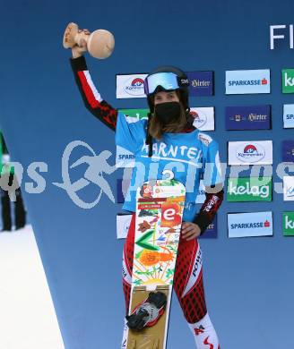 FIS Snowboard World Cup. Weltcup.  Julia Dujmovits (AUT). Simonhoehe, am 14.1.2022. 
Foto: Kuess
www.qspictures.net
---
pressefotos, pressefotografie, kuess, qs, qspictures, sport, bild, bilder, bilddatenbank