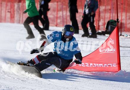 FIS Snowboard World Cup. Weltcup.  Andreas Prommegger (AUT). Simonhoehe, am 14.1.2022. 
Foto: Kuess
www.qspictures.net
---
pressefotos, pressefotografie, kuess, qs, qspictures, sport, bild, bilder, bilddatenbank