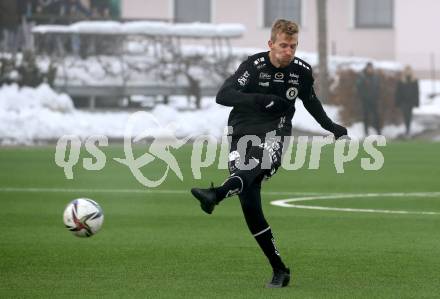 Fussball Testspiel. SK Austria Klagenfurt gegen SV Spittal. Christopher Cvetko (Klagenfurt). Moosburg, am 15.1.2022.
Foto: Kuess
www.qspictures.net
---
pressefotos, pressefotografie, kuess, qs, qspictures, sport, bild, bilder, bilddatenbank