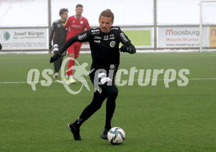 Fussball Testspiel. SK Austria Klagenfurt gegen SV Spittal. Patrick Greil (Klagenfurt). Moosburg, am 15.1.2022.
Foto: Kuess
---
pressefotos, pressefotografie, kuess, qs, qspictures, sport, bild, bilder, bilddatenbank